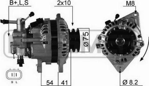 Messmer 210331A - Alternator furqanavto.az