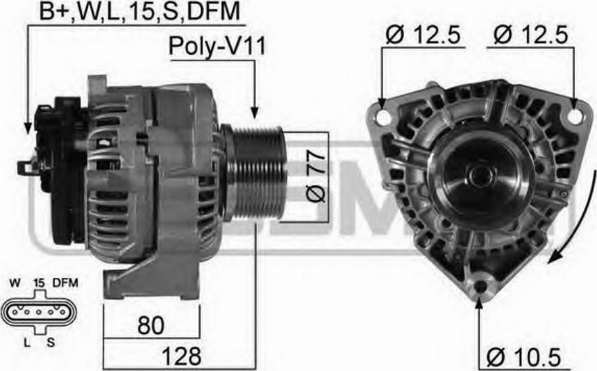 Messmer 210329 - Alternator furqanavto.az