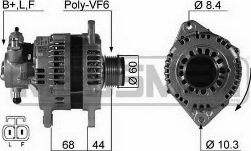 Messmer 210322A - Alternator furqanavto.az