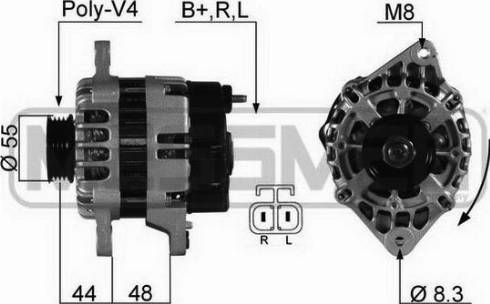 Messmer 210374A - Alternator furqanavto.az