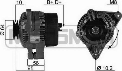 Messmer 210242A - Alternator furqanavto.az