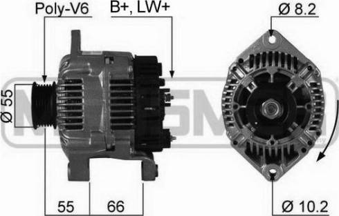 Messmer 210261A - Alternator furqanavto.az