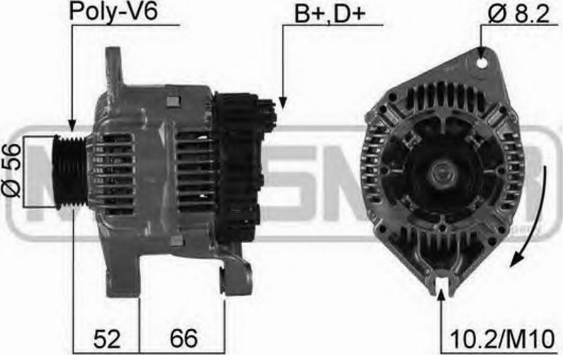 Messmer 210268 - Alternator furqanavto.az