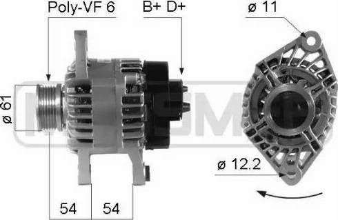 Messmer 210263 - Alternator furqanavto.az