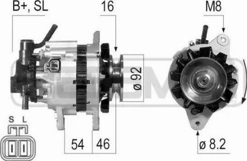 Messmer 210262 - Alternator furqanavto.az