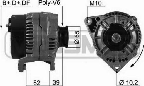 Messmer 210202A - Alternator furqanavto.az