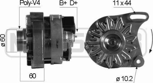 Messmer 210219R - Alternator furqanavto.az