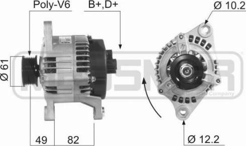 Messmer 210215A - Alternator furqanavto.az