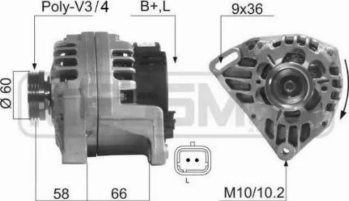 Messmer 210286 - Alternator furqanavto.az