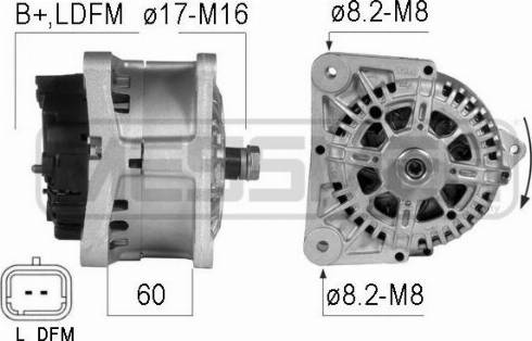 Messmer 210280R - Alternator furqanavto.az