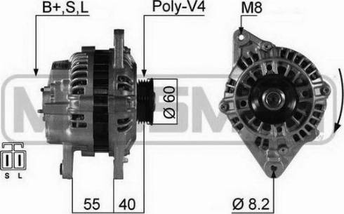 Messmer 210282A - Alternator furqanavto.az