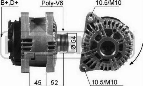 Messmer 210234R - Alternator furqanavto.az