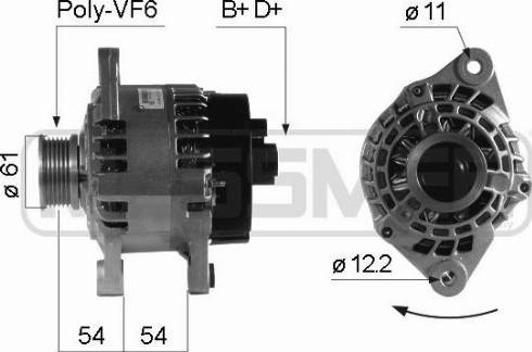 Messmer 210236A - Alternator furqanavto.az