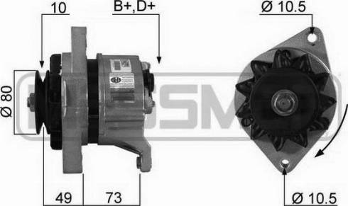 Messmer 210220A - Alternator furqanavto.az