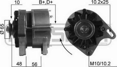 Messmer 210228R - Alternator furqanavto.az