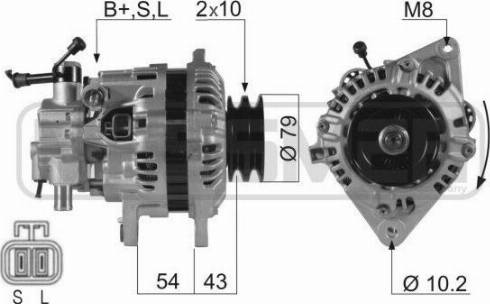 Messmer 210274A - Alternator furqanavto.az