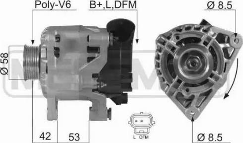 Messmer 210270 - Alternator furqanavto.az