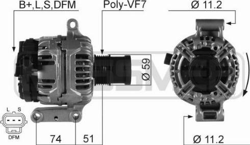 Messmer 210278A - Alternator furqanavto.az