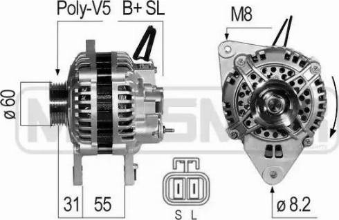 Messmer 210799 - Alternator furqanavto.az