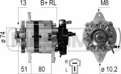 Messmer 210796 - Alternator furqanavto.az