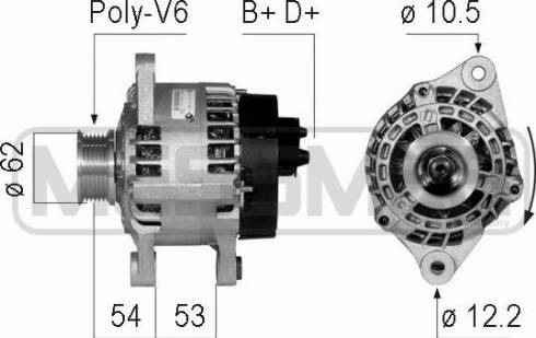 Messmer 210759A - Alternator furqanavto.az