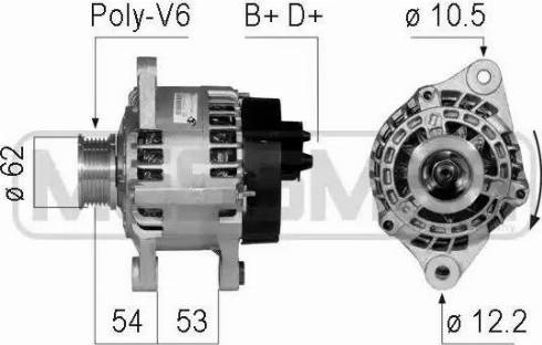 Messmer 210759 - Alternator furqanavto.az