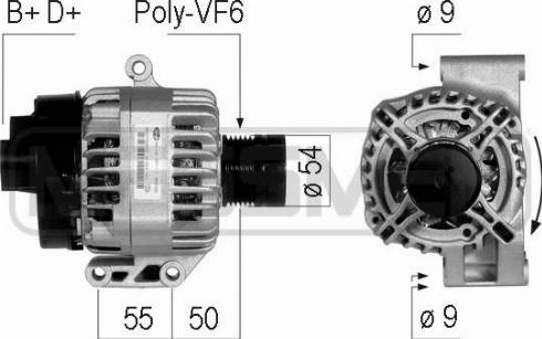 Messmer 210753A - Alternator furqanavto.az