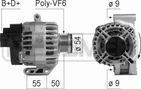 Messmer 210752 - Alternator furqanavto.az