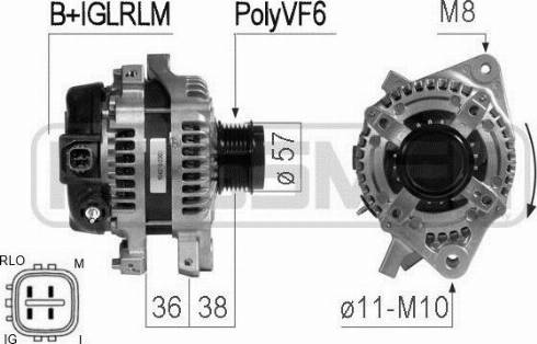 Messmer 210764A - Alternator furqanavto.az