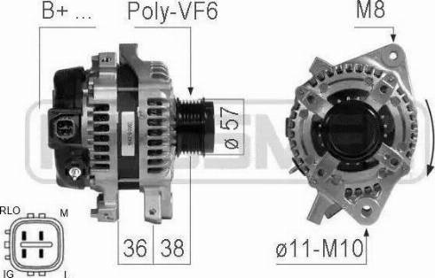 Messmer 210764 - Alternator furqanavto.az