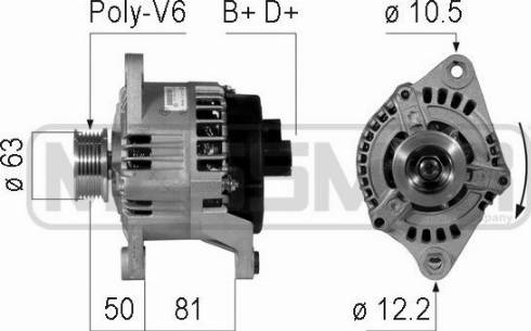 Messmer 210760A - Alternator furqanavto.az