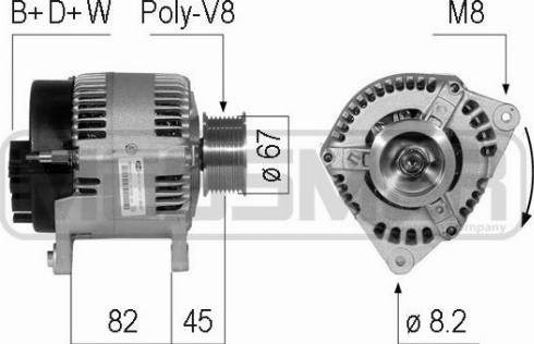 Messmer 210762A - Alternator furqanavto.az