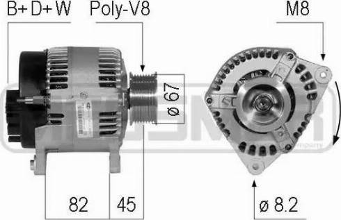 Messmer 210762 - Alternator furqanavto.az