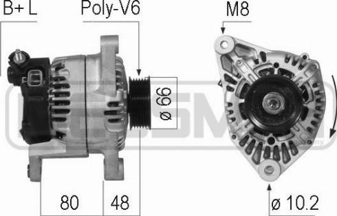 Messmer 210709A - Alternator furqanavto.az