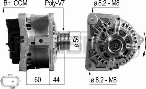 Messmer 210700A - Alternator furqanavto.az