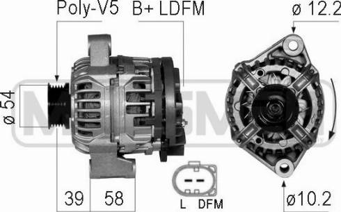 Messmer 210707A - Alternator furqanavto.az