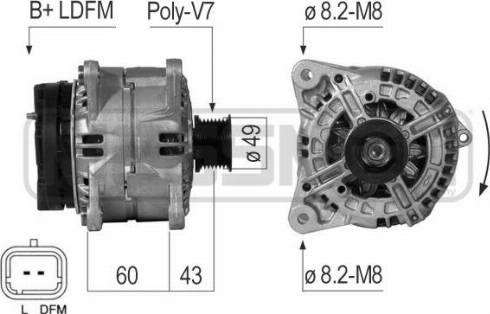 Messmer 210719A - Alternator furqanavto.az