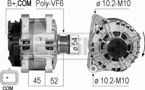 Messmer 210717A - Alternator furqanavto.az