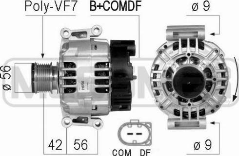 Messmer 210730A - Alternator furqanavto.az