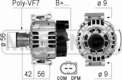 Messmer 210730 - Alternator furqanavto.az