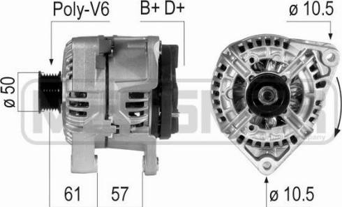 Messmer 210725A - Alternator furqanavto.az