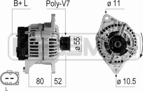 Messmer 210723A - Alternator furqanavto.az