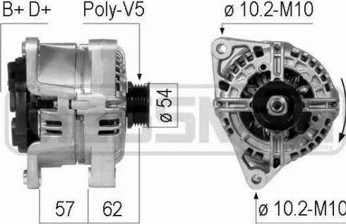 Messmer 210774 - Alternator furqanavto.az