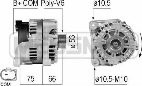 Messmer 210771 - Alternator furqanavto.az