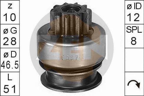 Messmer 225242 - Pinion, başlanğıc furqanavto.az