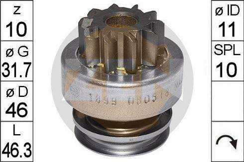 Messmer 226188 - Pinion, başlanğıc furqanavto.az