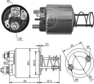 Messmer 227078 - Solenoid açarı, başlanğıc furqanavto.az