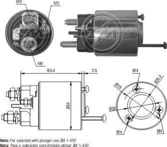 Messmer 227392 - Solenoid açarı, başlanğıc furqanavto.az