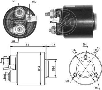 Messmer 227384 - Solenoid açarı, başlanğıc furqanavto.az