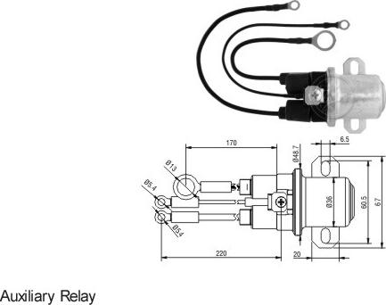 Messmer ZM5407 - Solenoid açarı, başlanğıc furqanavto.az